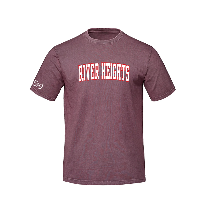 RIVER HEIGHTS VARSITY RETRO TEE (UNISEX)