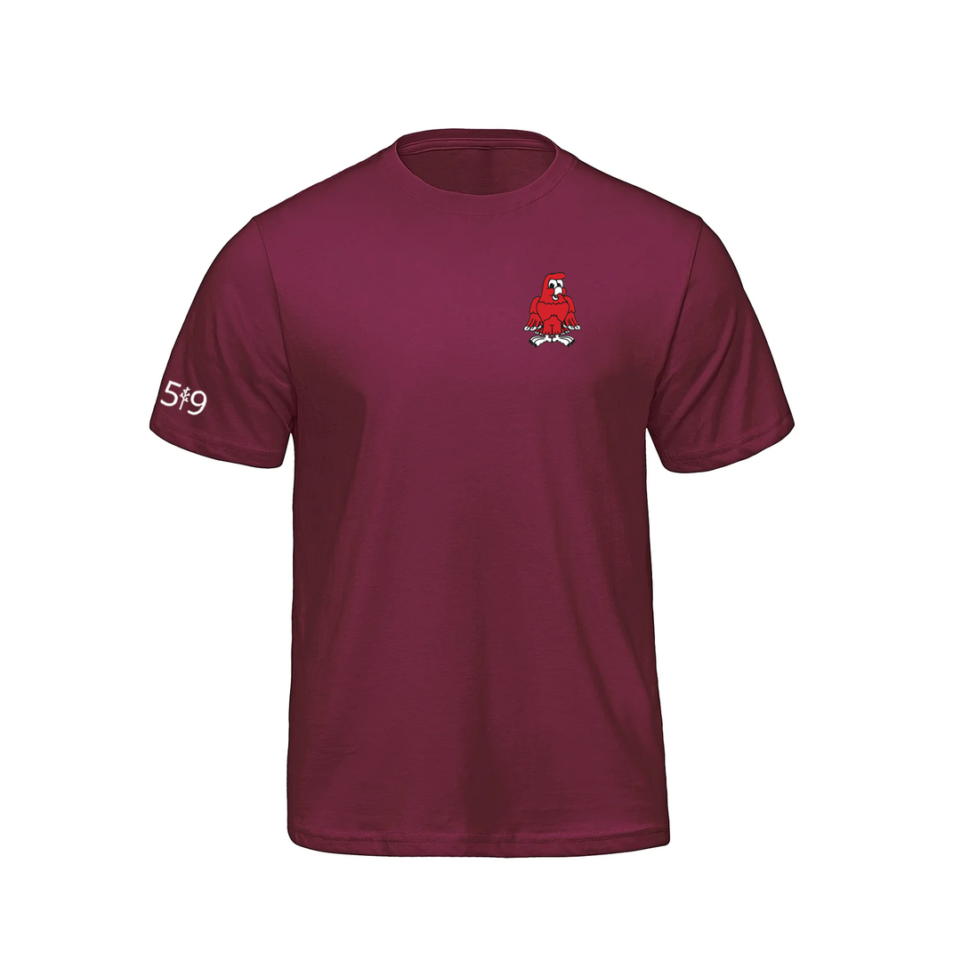RIVER HEIGHTS REDHAWKS TEE (MENS)