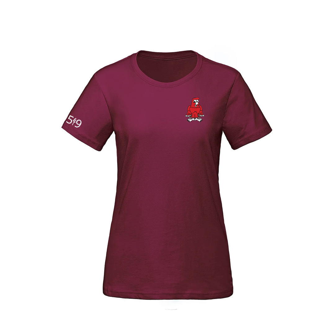 RIVER HEIGHTS REDHAWKS TEE (WOMENS)