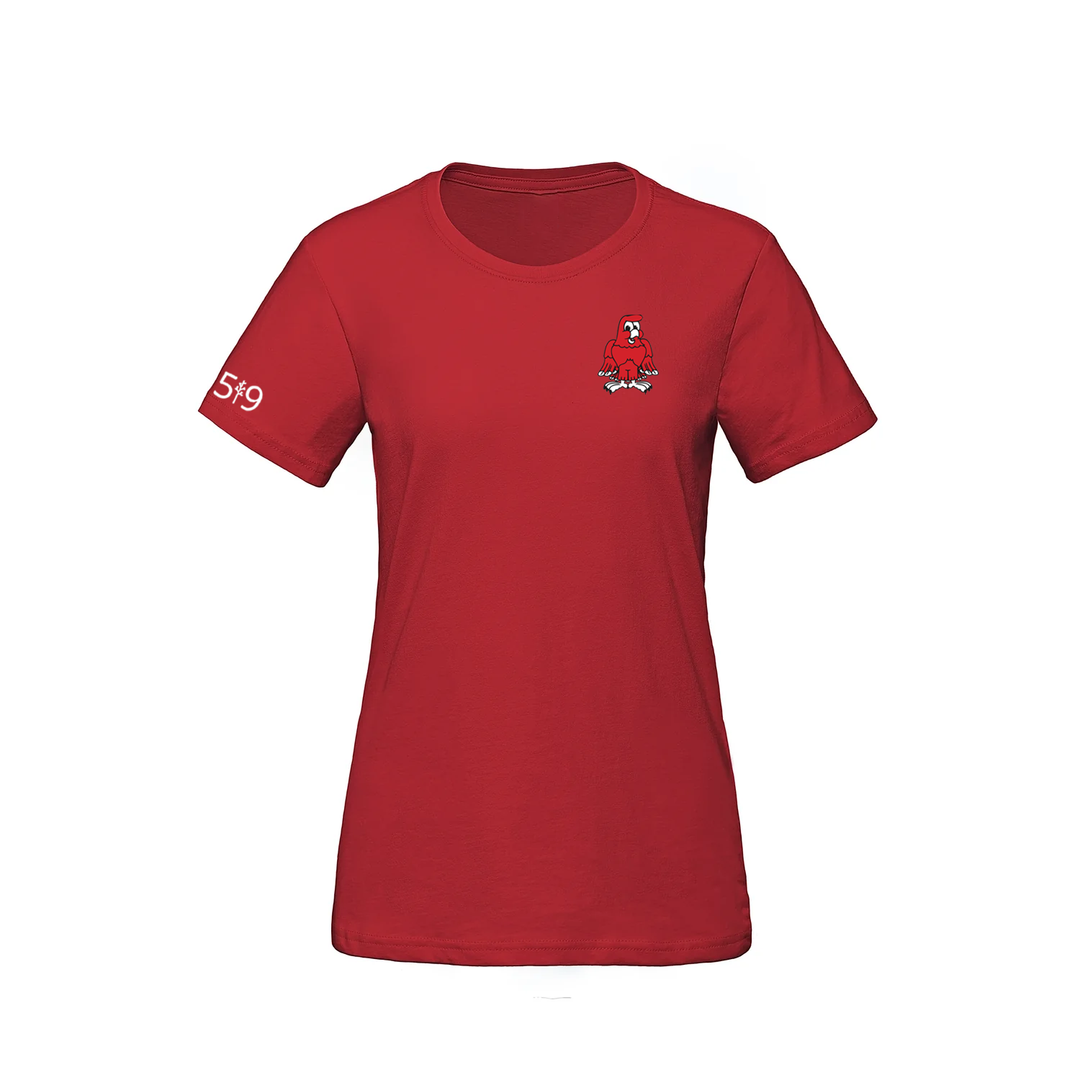 RIVER HEIGHTS REDHAWKS TEE (WOMENS)