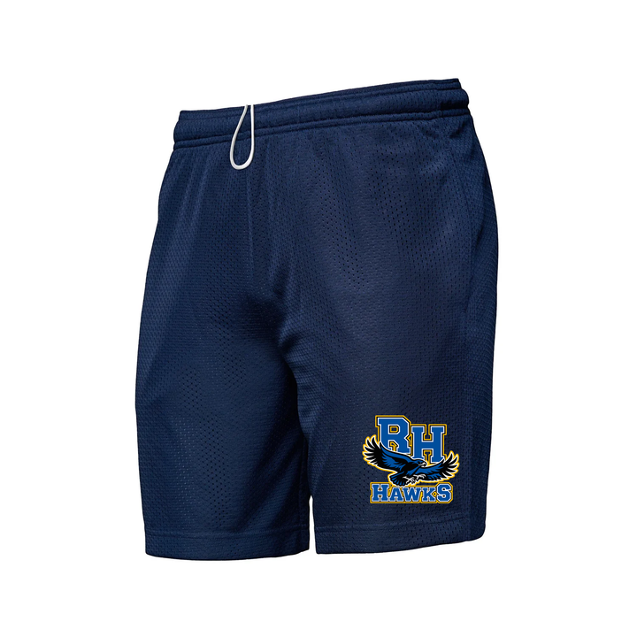 RICH HANSEN CLASSIC EMBLEM ATHLETIC MESH SHORTS (UNISEX)