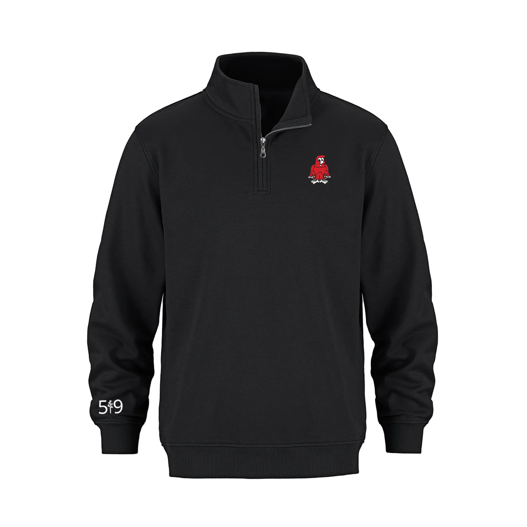 RIVER HEIGHTS EMBROIDERED 1/4 ZIP (UNISEX)