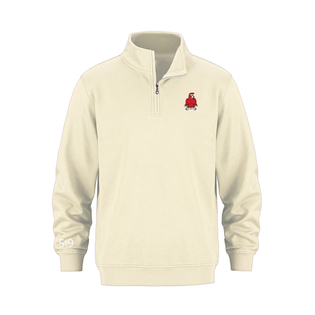 RIVER HEIGHTS EMBROIDERED 1/4 ZIP (UNISEX)