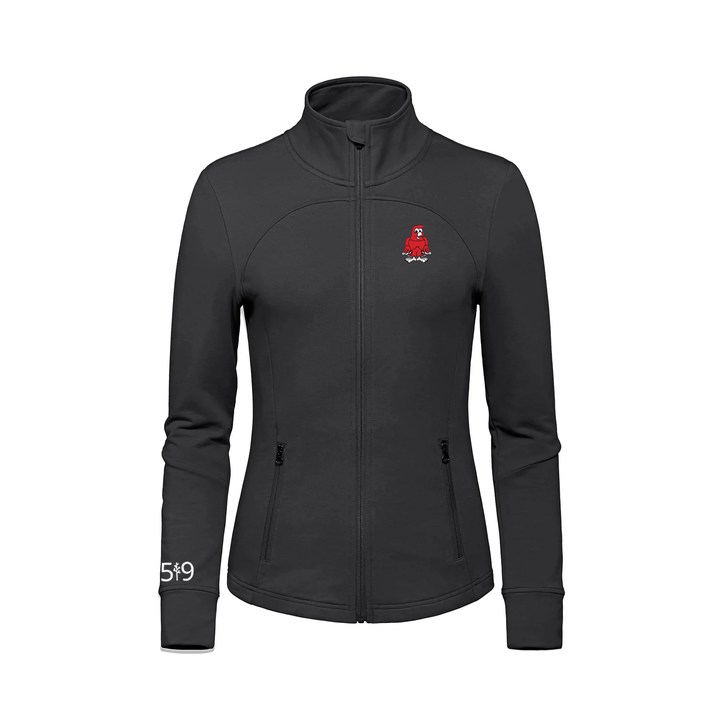 RIVER HEIGHTS EMBROIDERED FRENCH TERRY ZIP-UP (WOMENS)