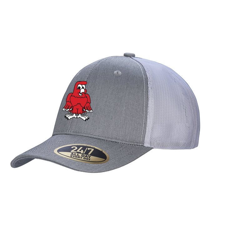 RIVER HEIGHTS EMBROIDERED TRUCKER CAP