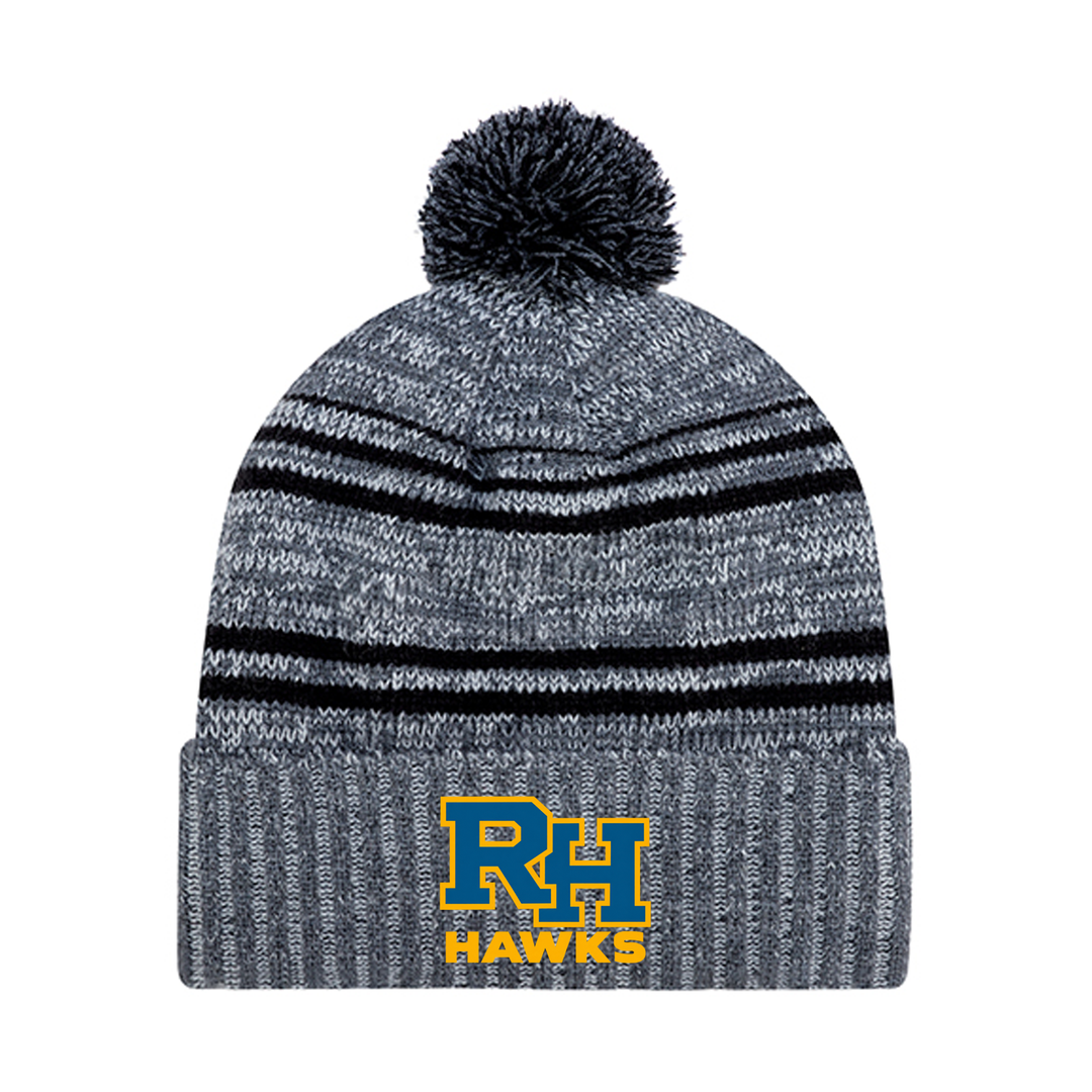 RICK HANSEN EMBROIDERED POM-POM TOQUE