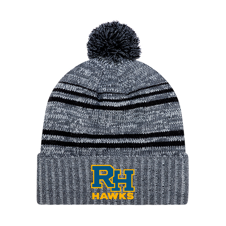 RICK HANSEN EMBROIDERED POM-POM TOQUE