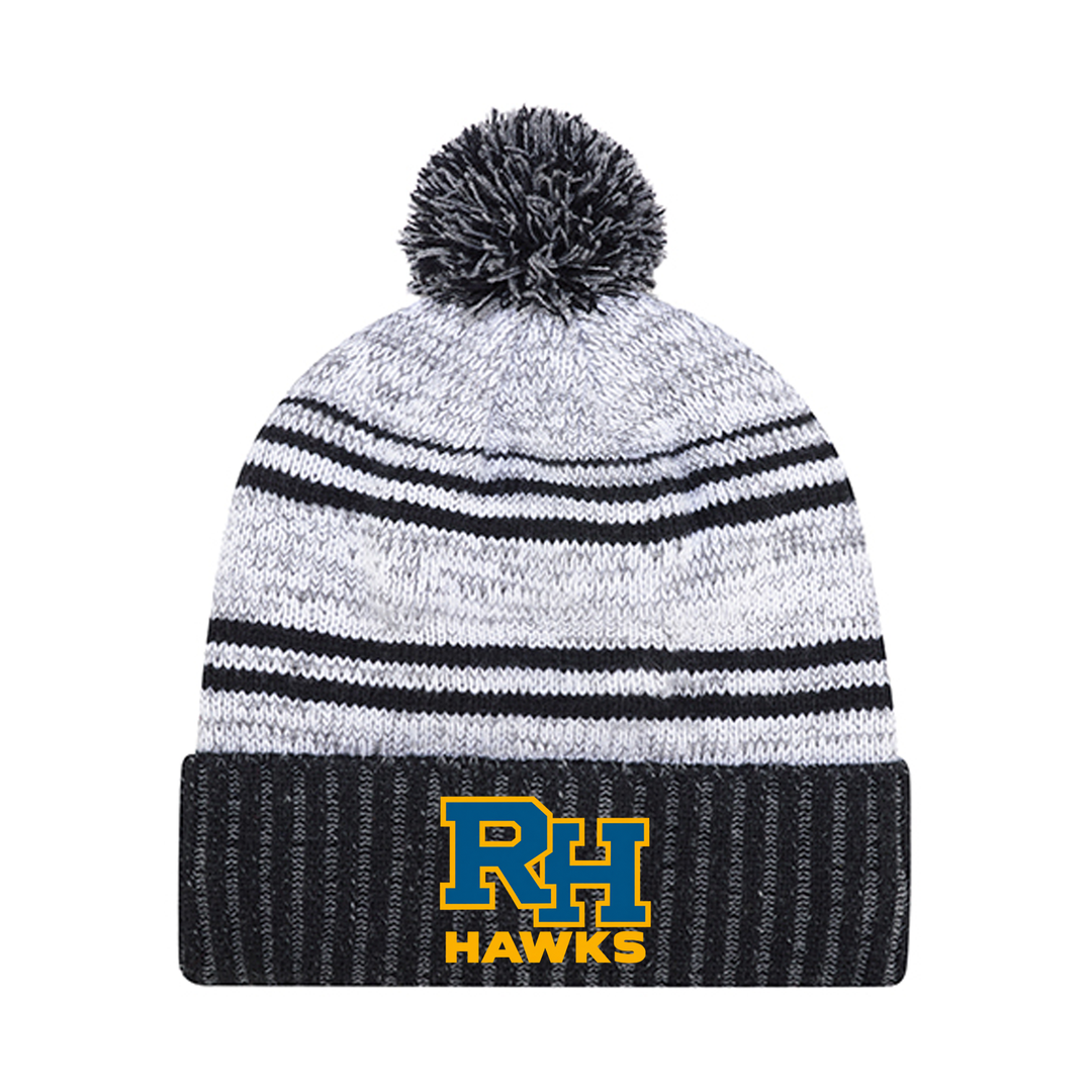 RICK HANSEN EMBROIDERED POM-POM TOQUE