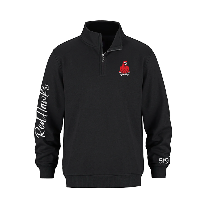 RIVER HEIGHTS SIGNATURE SLEEVE 1/4 ZIP (UNISEX)