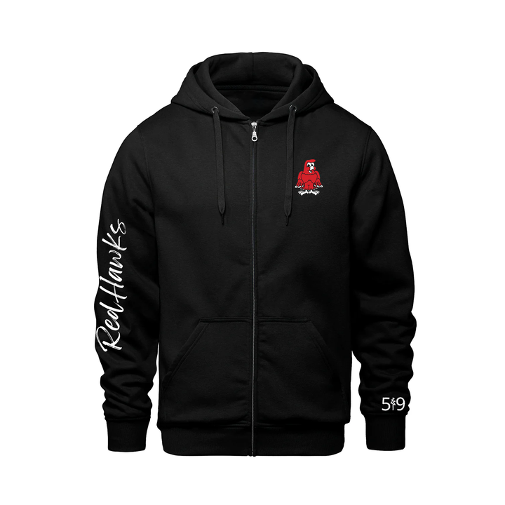RIVER HEIGHTS SIGNATURE SLEEVE ZIP-UP HOODIE (UNISEX)