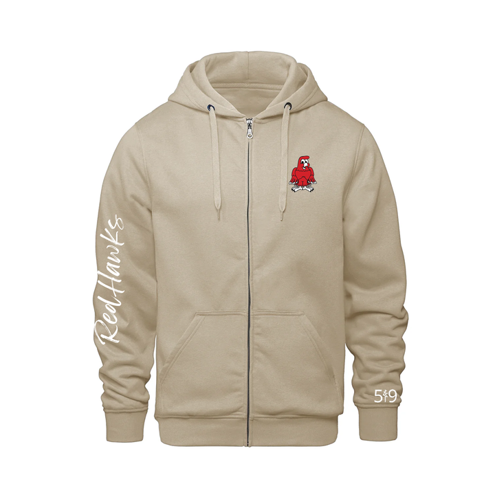 RIVER HEIGHTS SIGNATURE SLEEVE ZIP-UP HOODIE (UNISEX)