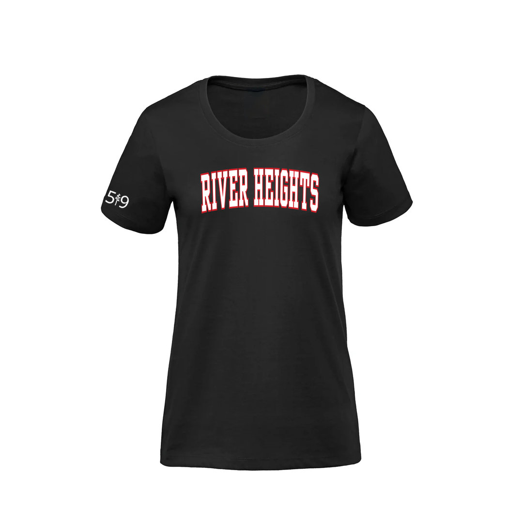 RIVER HEIGHTS VARSITY PREMIUM TEE (WOMENS)