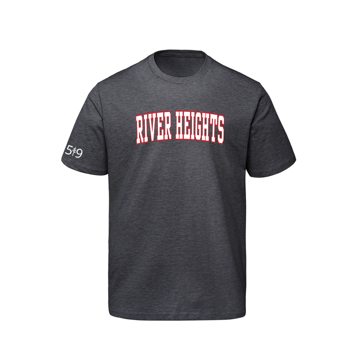 RIVER HEIGHTS VARSITY TEE (MENS)