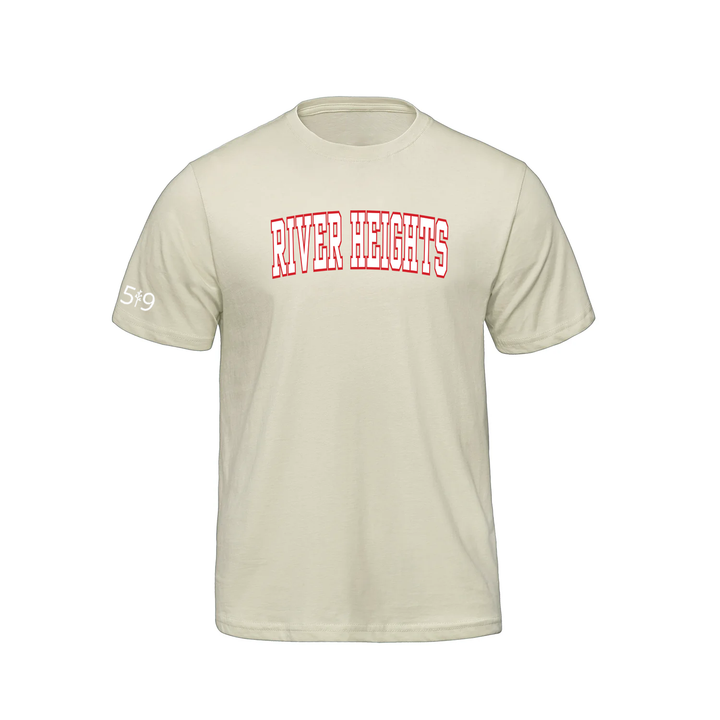 RIVER HEIGHTS VARSITY TEE (MENS)