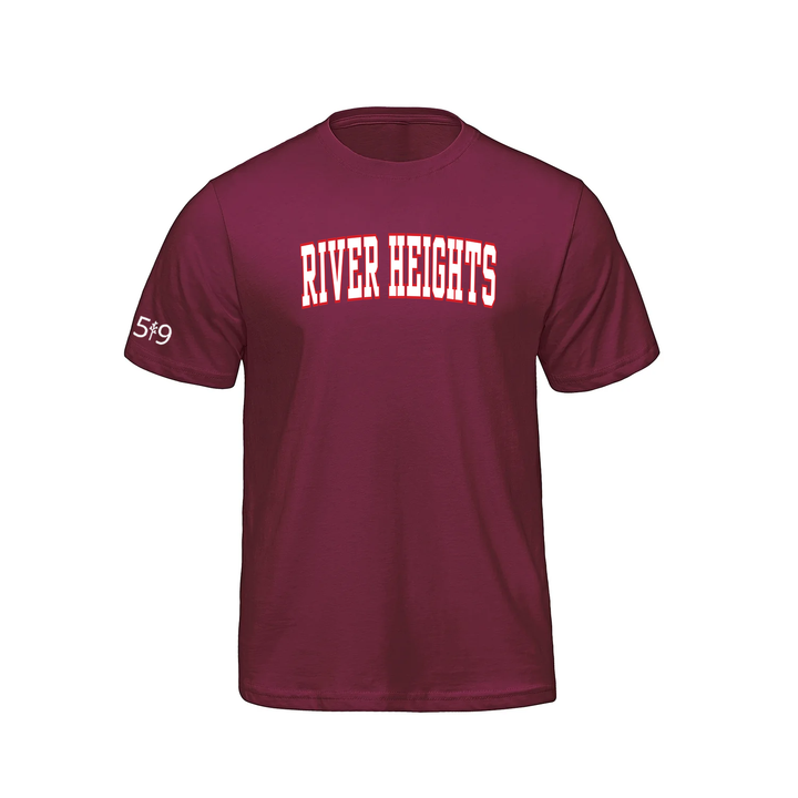 RIVER HEIGHTS VARSITY TEE (MENS)