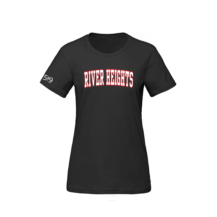 RIVER HEIGHTS VARSITY TEE (WOMENS)
