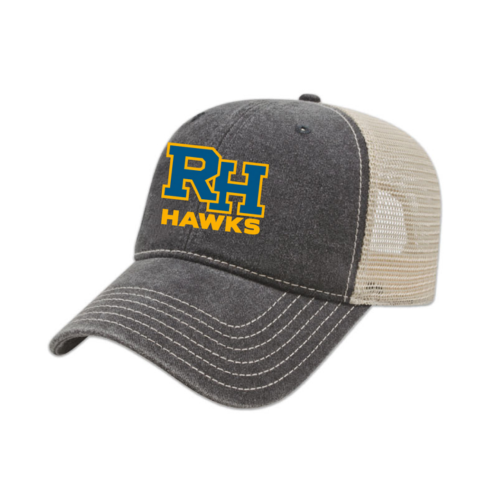 RICK HANSEN EMBROIDERED VINTAGE TRUCKER CAP