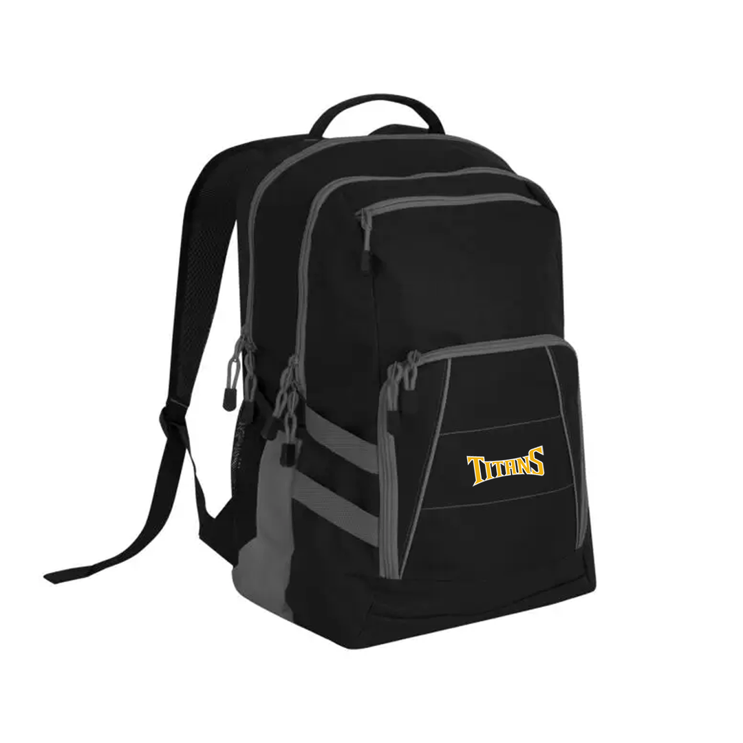 RMC TITANS EMBROIDERED VARSITY BACKPACK