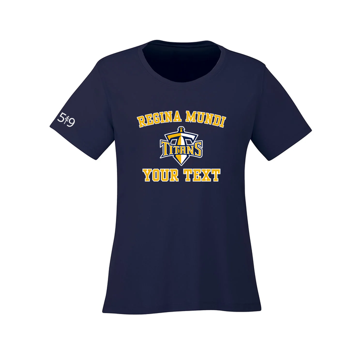 RMC CUSTOMIZABLE ATHLETIC TEE (WOMENS)