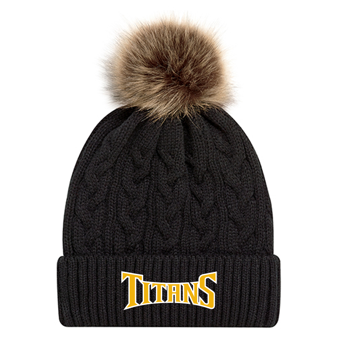 RMC TITANS EMBROIDERED FAUX FUR TOQUE