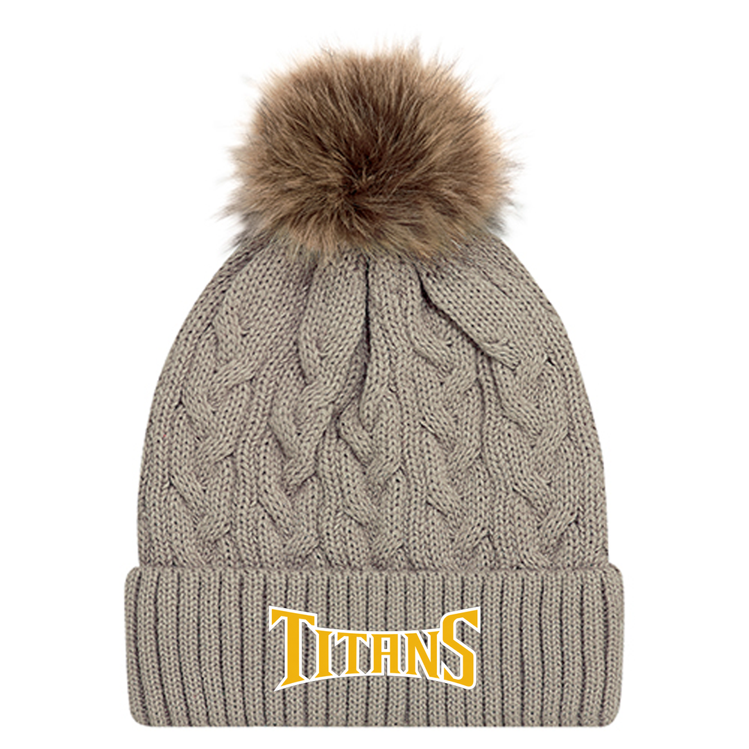 RMC TITANS EMBROIDERED FAUX FUR TOQUE