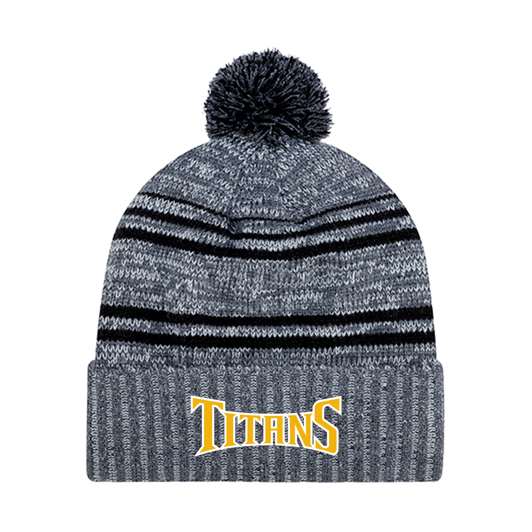 RMC TITANS EMBROIDERED POM-POM TOQUE