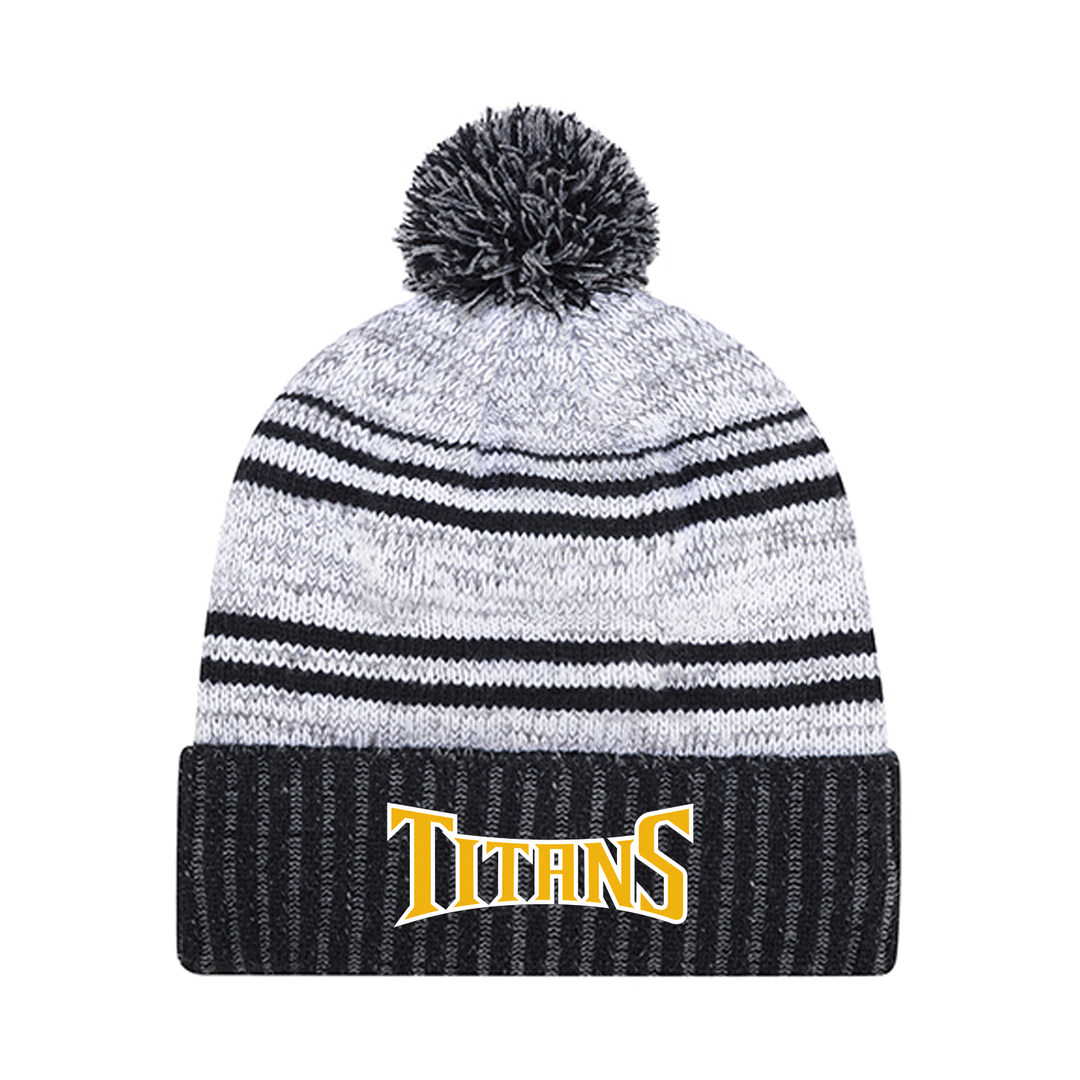 RMC TITANS EMBROIDERED POM-POM TOQUE