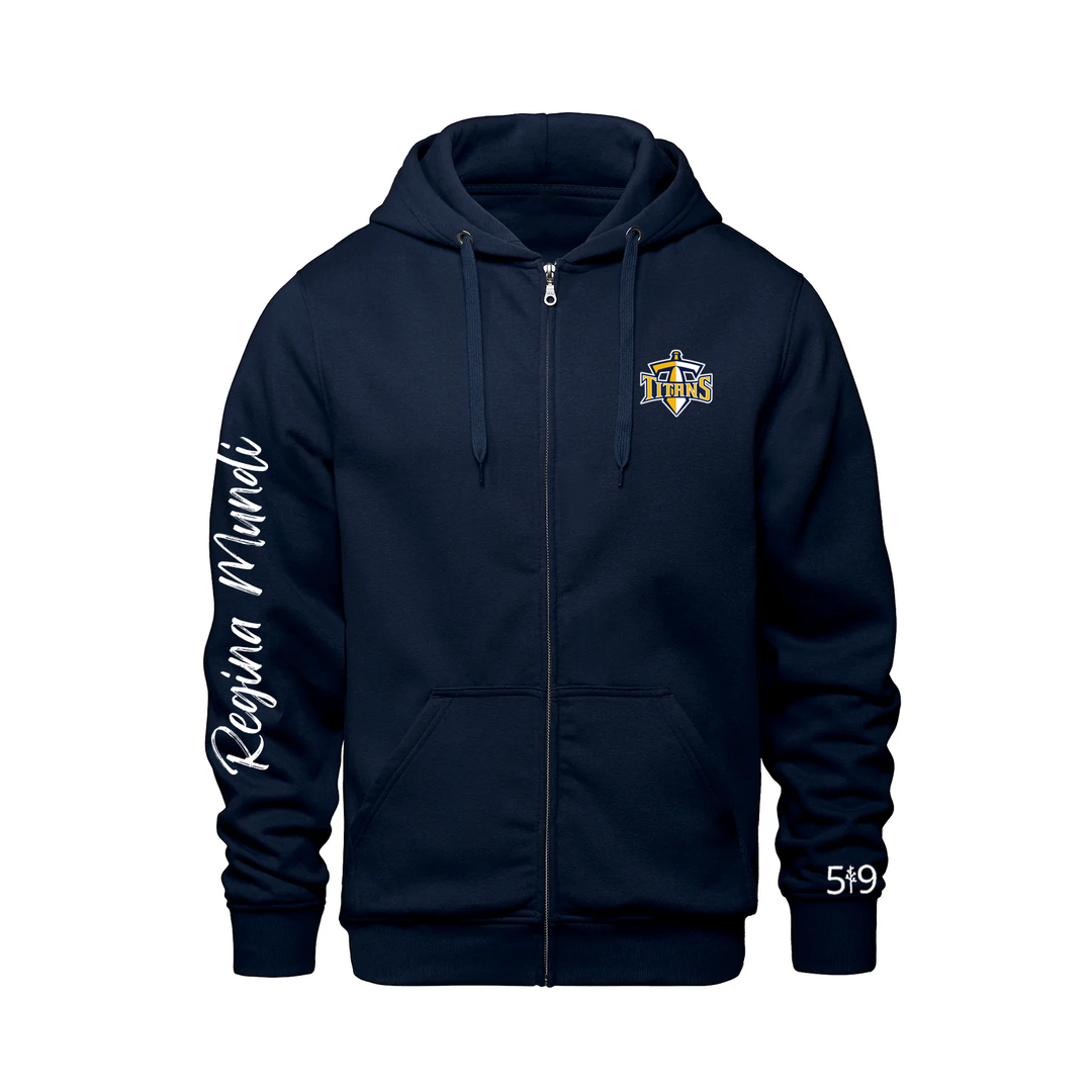 RMC SIGNATURE SLEEVE ZIP-UP HOODIE (UNISEX)