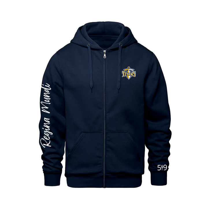 RMC SIGNATURE SLEEVE ZIP-UP HOODIE (UNISEX)