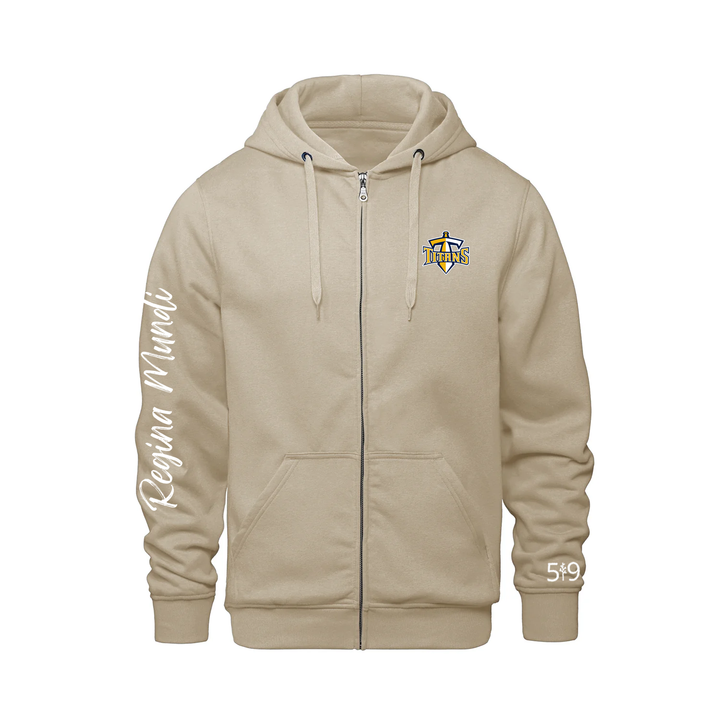 RMC SIGNATURE SLEEVE ZIP-UP HOODIE (UNISEX)