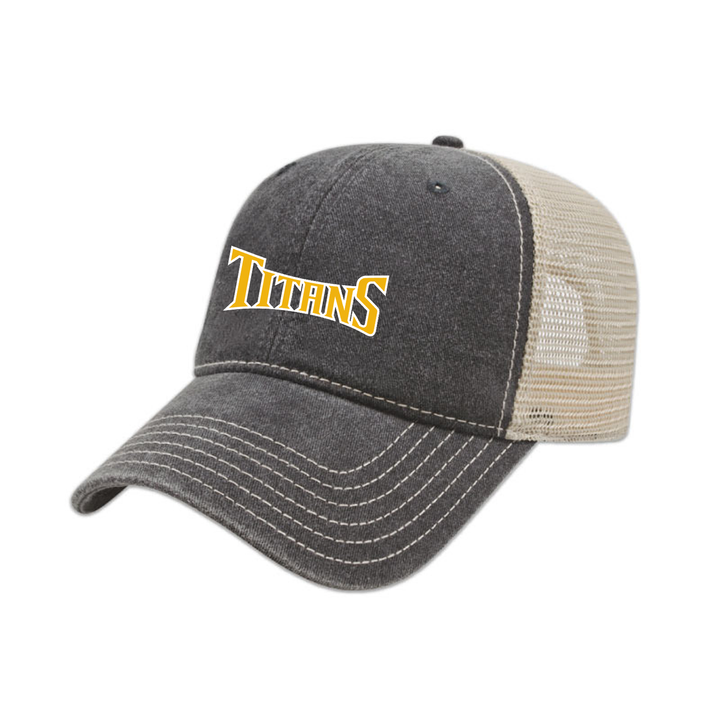 RMC TITANS EMBROIDERED VINTAGE TRUCKER CAP