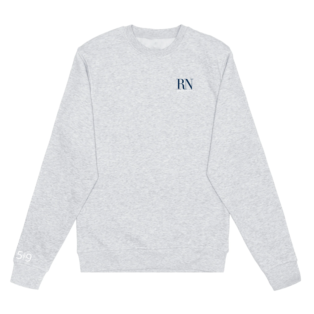 RN EMBROIDERED CREW (UNISEX)