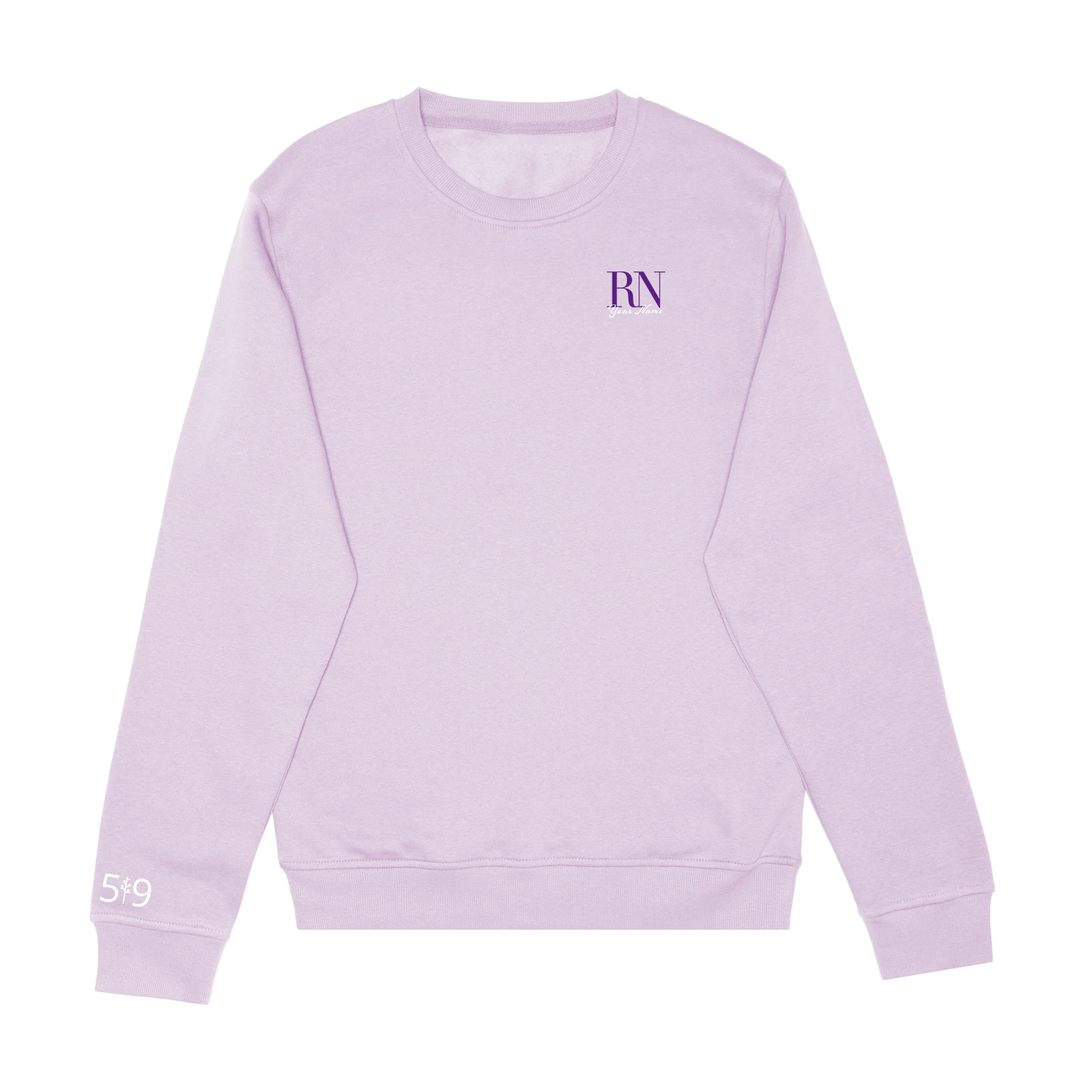 RN EMBROIDERED CREW (UNISEX)