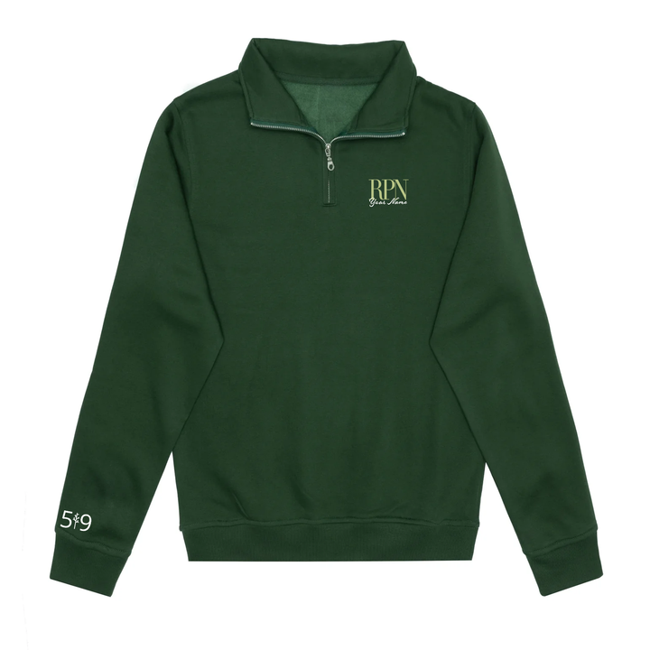 RPN EMBROIDERED 1/4 ZIP (UNISEX)