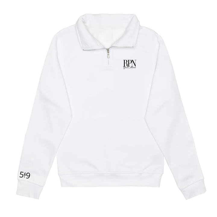RPN EMBROIDERED 1/4 ZIP (UNISEX)