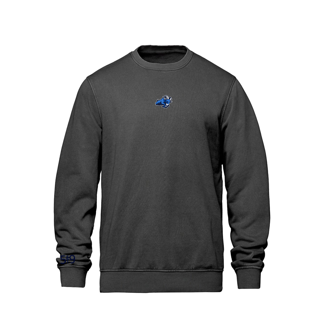RIVERSIDE EMBROIDERED RETRO CREW (UNISEX)
