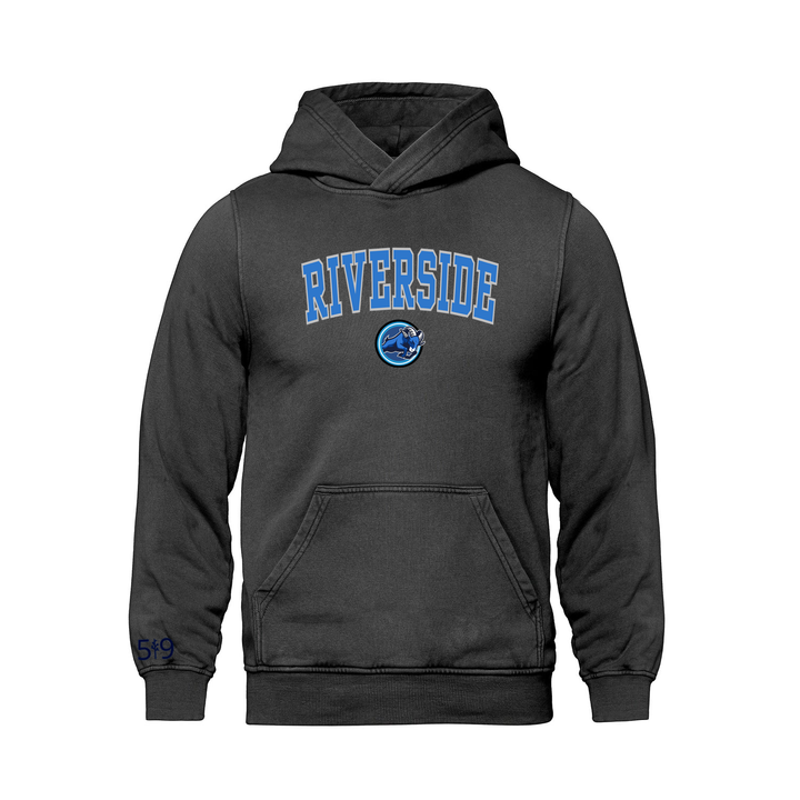 RIVERSIDE VARSITY RETRO HOODIE (UNISEX)
