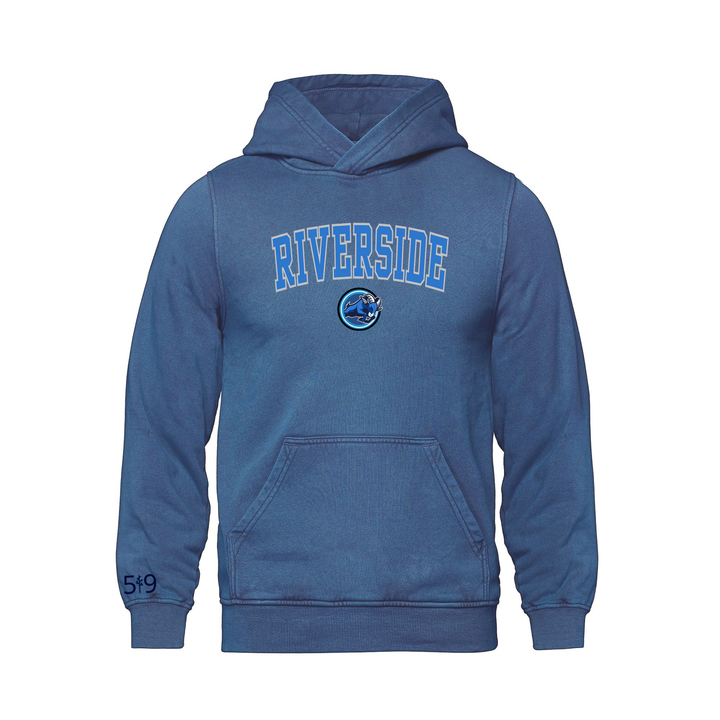 RIVERSIDE VARSITY RETRO HOODIE (UNISEX)
