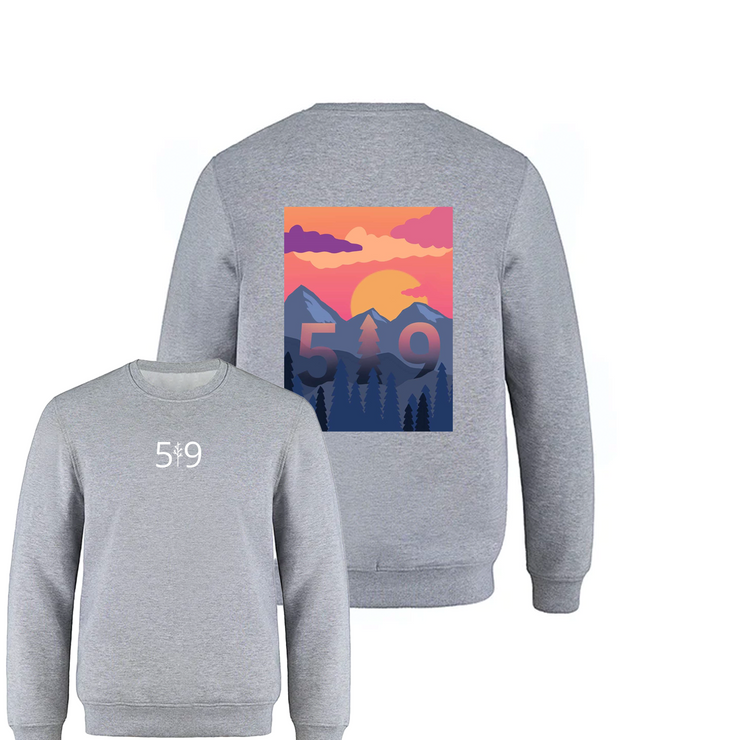 GONE CAMPING REVERSE CREWNECK (UNISEX)