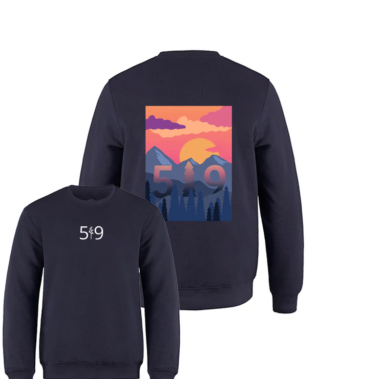 GONE CAMPING REVERSE CREWNECK (UNISEX)