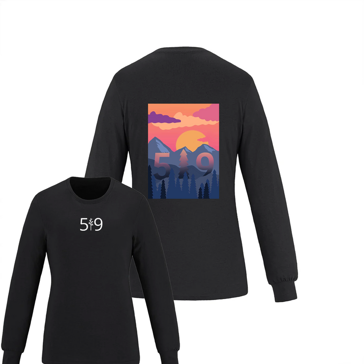 GONE CAMPING REVERSE LONG SLEEVE (WOMENS)