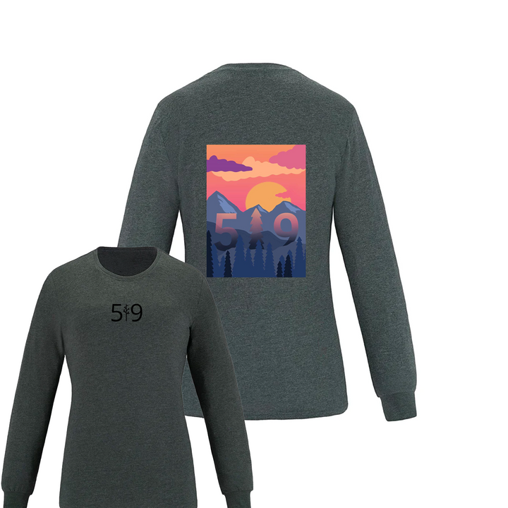 GONE CAMPING REVERSE LONG SLEEVE (WOMENS)