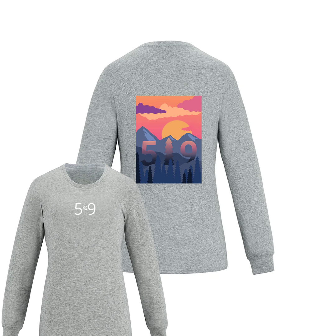 GONE CAMPING REVERSE LONG SLEEVE (WOMENS)