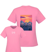 GONE CAMPING REVERSE TEE (WOMENS)