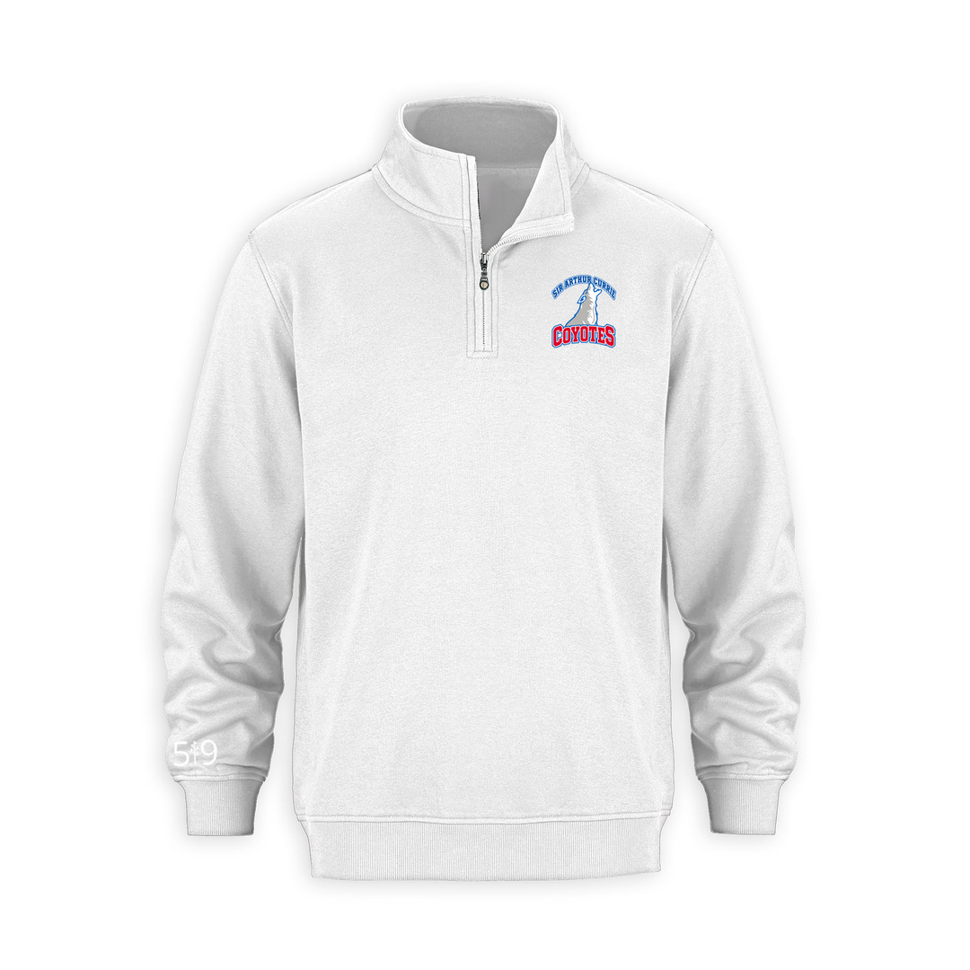 SIR ARTHUR CURRIE CREST 1/4 ZIP (UNISEX)