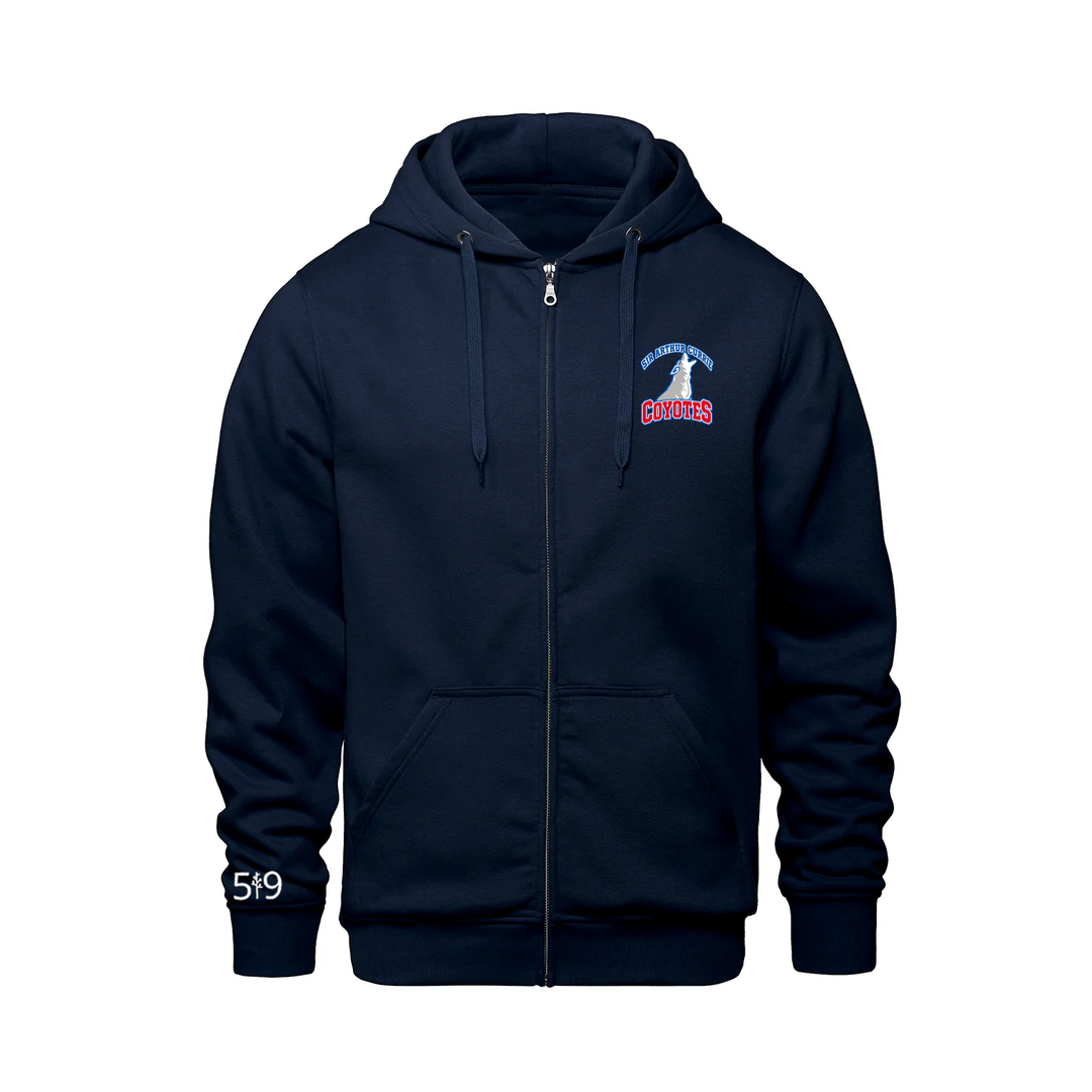 SIR ARTHUR CURRIE CREST ZIP-UP HOODIE (YOUTH)