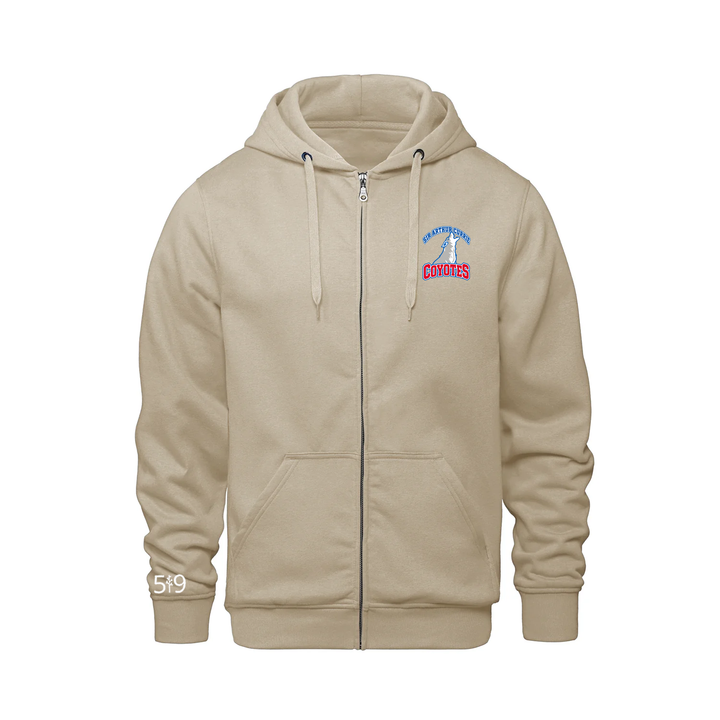 SIR ARTHUR CURRIE CREST ZIP-UP HOODIE (UNISEX)