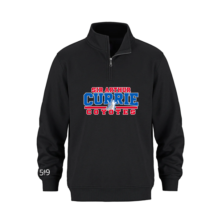 SIR ARTHUR CURRIE VARSITY 1/4 ZIP (UNISEX)