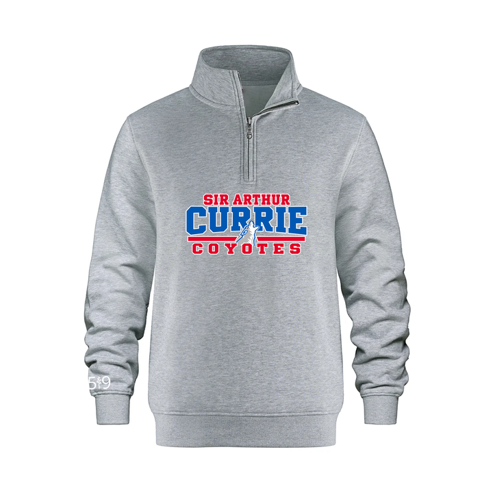 SIR ARTHUR CURRIE VARSITY 1/4 ZIP (UNISEX)