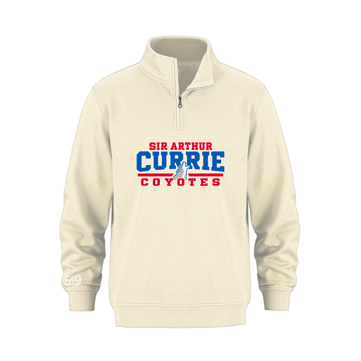 SIR ARTHUR CURRIE VARSITY 1/4 ZIP (UNISEX)